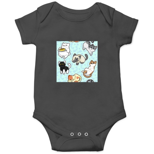 Discover Neko Atsume Pattern 2 Classic Onesies