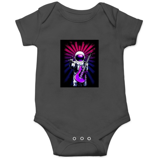 Discover cosmic guitar player, a guitar design to all astronaut,space and guitar lovers. Graphic Classic Onesies