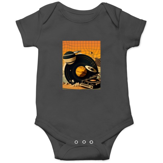 Discover Cosmic Sound - Vibrant and Unique Artwork for Cosmic Music Lovers Classic Onesies