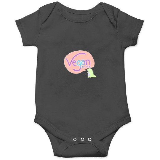 Discover Vegan as fucks kawaii pastel dinosaur Onesies