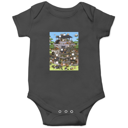 Discover Neko atsume Graphic Onesies