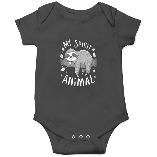 Discover Sloth My Spirit Animal Funny Sloth Onesies