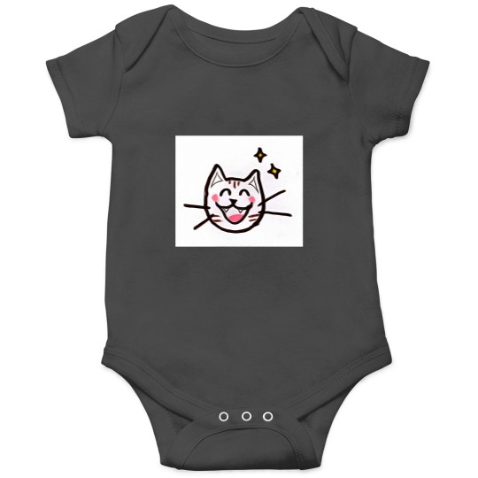Discover smiling cat Onesies
