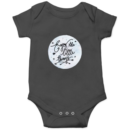 Discover Enjoy The Little Things Quote by MDM Onesies