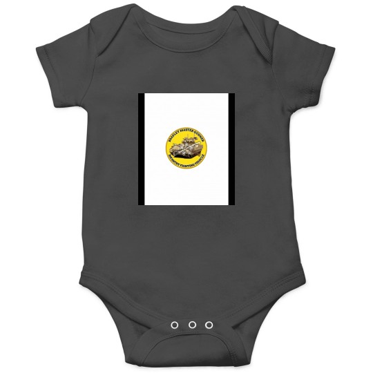 Discover Bradley Master Gunner Coin Look Graphic Onesies