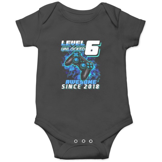 Discover 6th Birthday Gamer 6 Year Old Funny Bday Boy Six Son Onesies