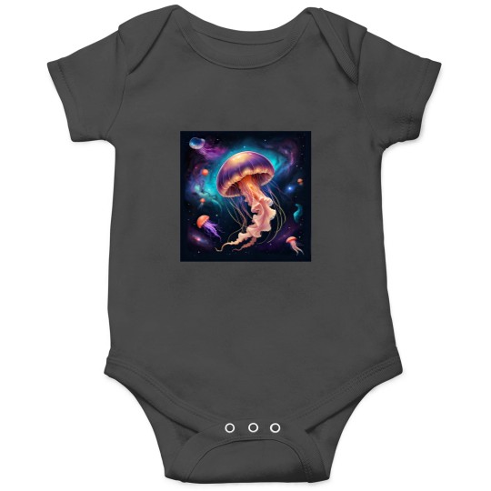 Discover jellyfish watercolor Onesies