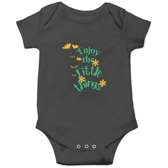 Discover enjoy the little things Onesies