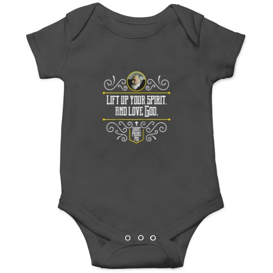 Discover St Padre Pio Quote Spiritual Direction Catholic Onesies