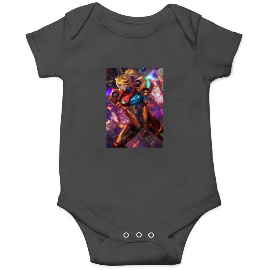 Discover Samus Aran Is Ready For Action Onesies