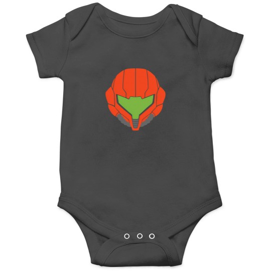 Discover Samus' Powersuit Helmet Onesies