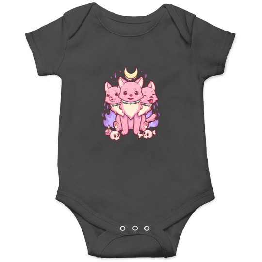 Discover Kawaii Pastel Goth Cute Creepy Occult Cerberus Onesies
