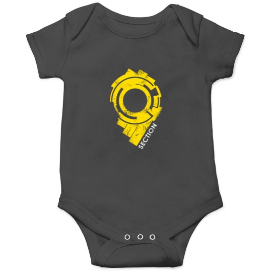 Discover Section 9 Large Logo 1 Onesies