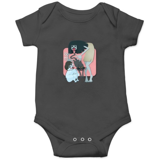 Discover Kayako And Kuro From Juon Onesies
