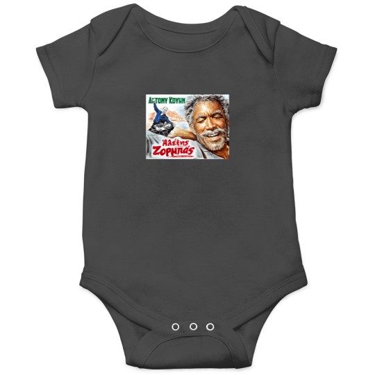 Discover Zorba The Greek Anthony Quinn Alexis Zorbas Movie Poster 1 Onesies