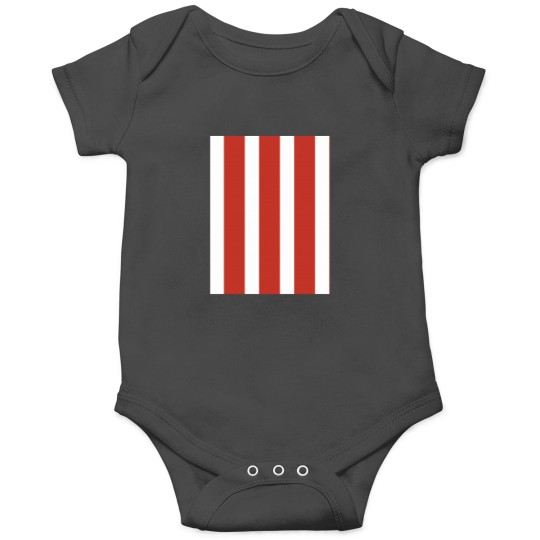 Discover Stripes Red And White Onesies