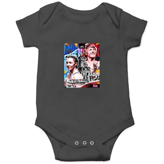 Discover Paddy The Baddy Pimblett amp Molly Meatball McCann UK MMA Stars Onesies