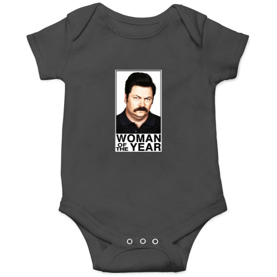 Discover Woman Of The Year  Ron Swanson Classic Onesies
