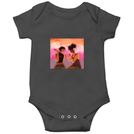 Discover you look so pretty and i love this view Onesies