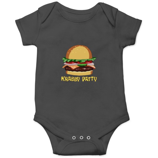 Discover SpongeBobs Squarepants Krabby Patty Onesies