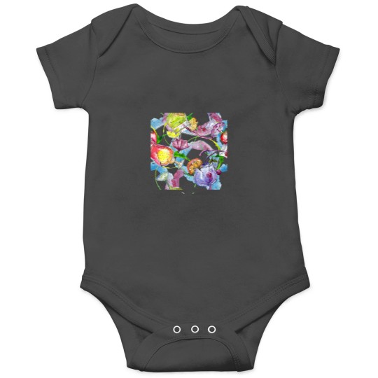 Discover Topical Colorful Watercolor Cocktails Onesies