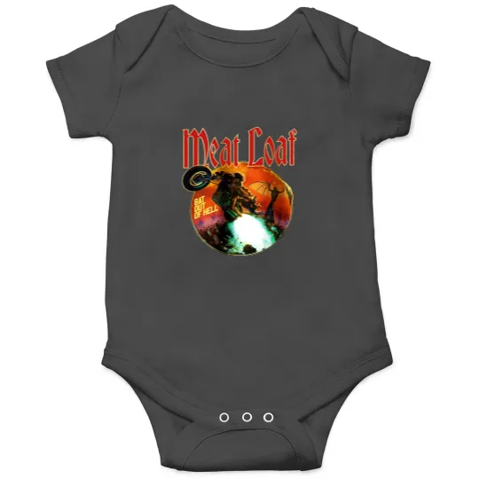 Discover VINTAGE MEATLOAF BAT OUT OF HELL - Meatloaf - Onesies