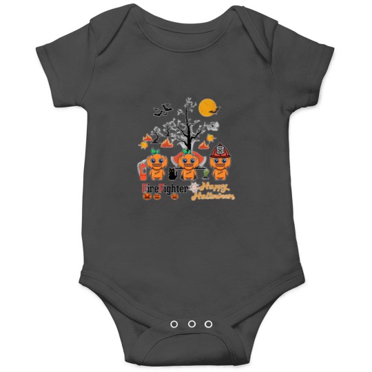 Discover Firefighter Halloween - Firefighter  Happy Halloween Onesies