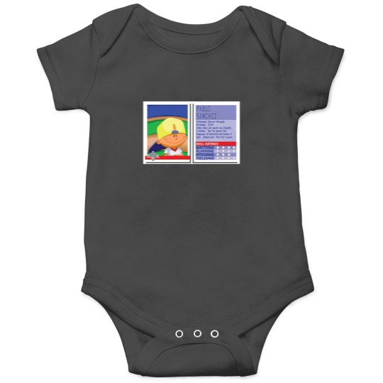 Discover Pablo Sanchez - Backyard Baseball Stat Card Onesies