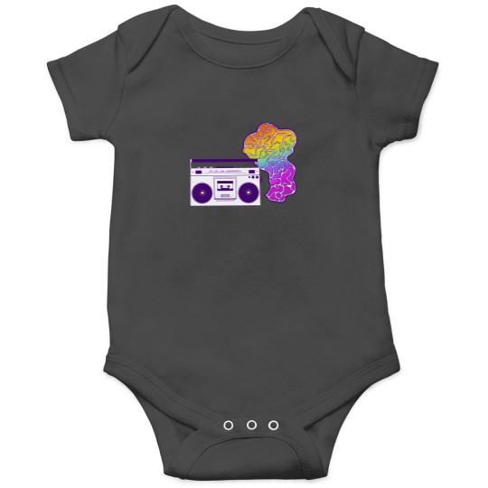 Discover 80S Boombox 1 Onesies