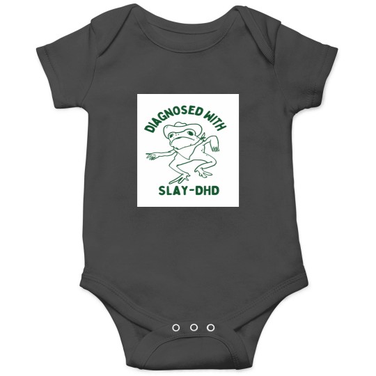 Discover Diagnosed with slay dhd Graphic Onesies