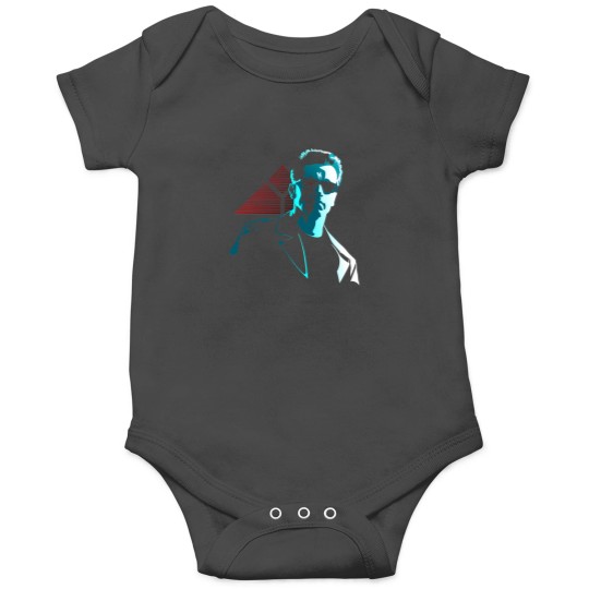 Discover 80'S Heroes T 101 Black Onesies