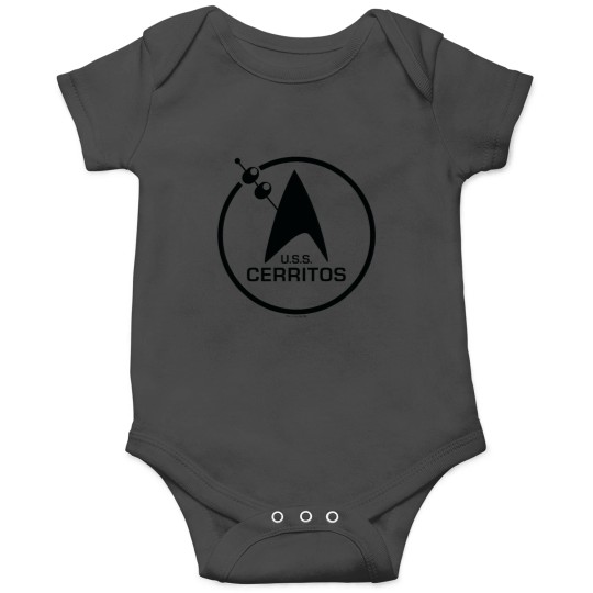 Discover Star Treks Lower Decks Cerritos Bar Logo Onesies