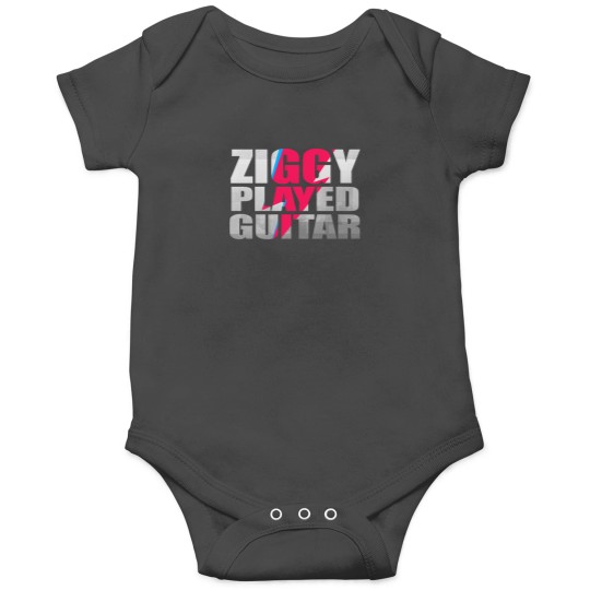 Discover Ziggy Played Guitar On Black Onesies