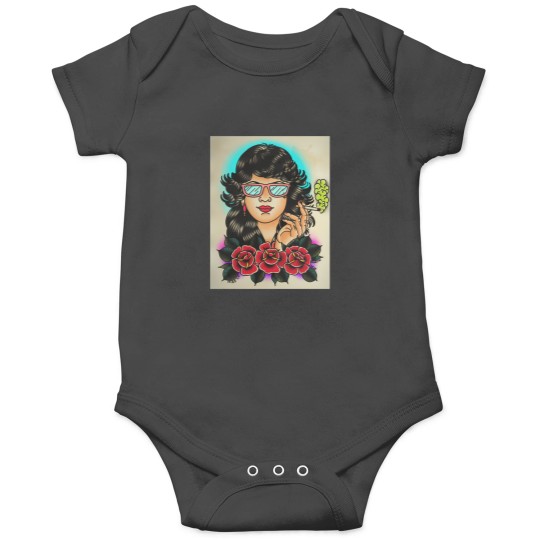 Discover 70S Chick  1 Onesies