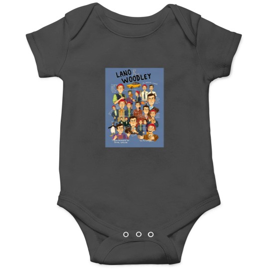 Discover Lano And Woodley Compilation Blue Background Onesies