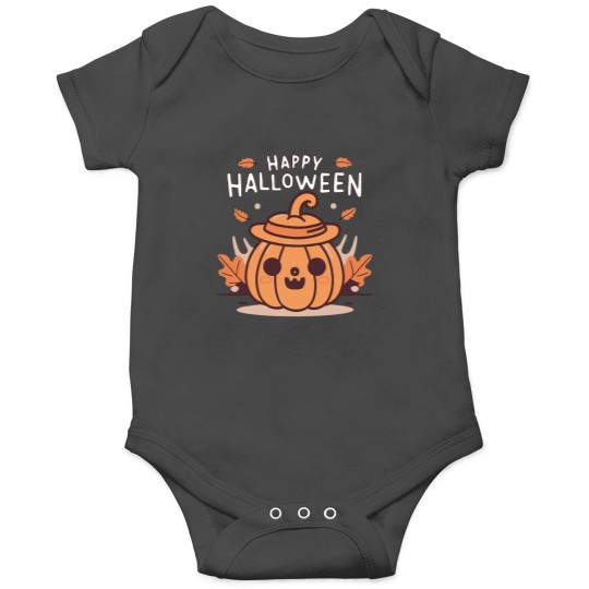 Discover happy halloween, cute pumpkin Onesies