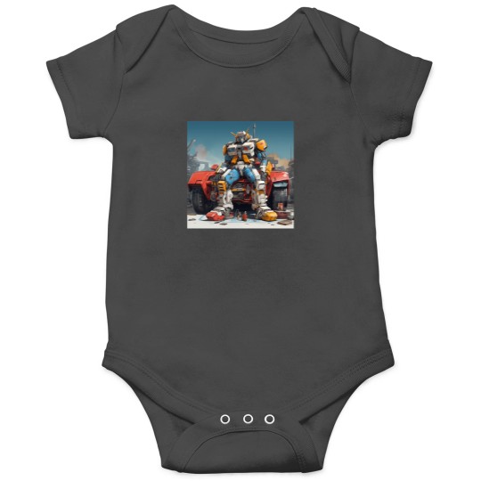 Discover 80'S Anime Robot Mechanic Onesies