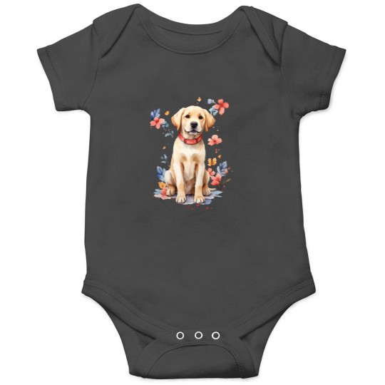 Discover Labrador Love In Bloom Onesies
