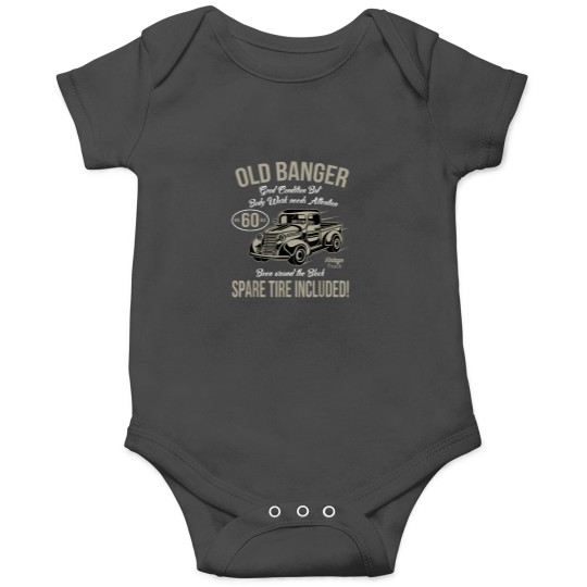 Discover 60th Birthday  Old Banger 60 Years Old Men Gift Onesies
