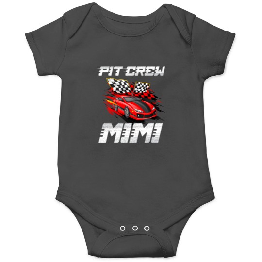 Discover Pit Crew Mimi Race Car Birthday Racing Car Family Onesies