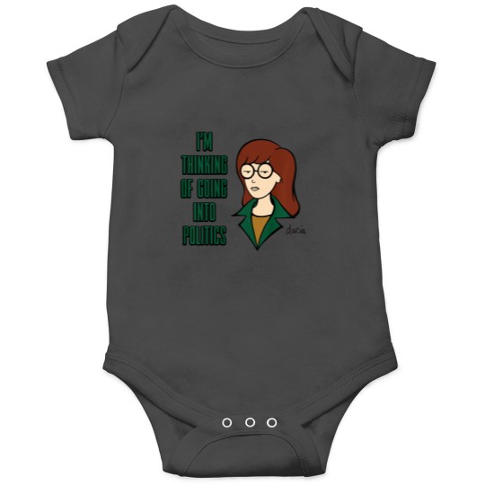 Discover Mademark x Daria Im Thinking of Going Into Politicsss Pullover Hoodie Onesies