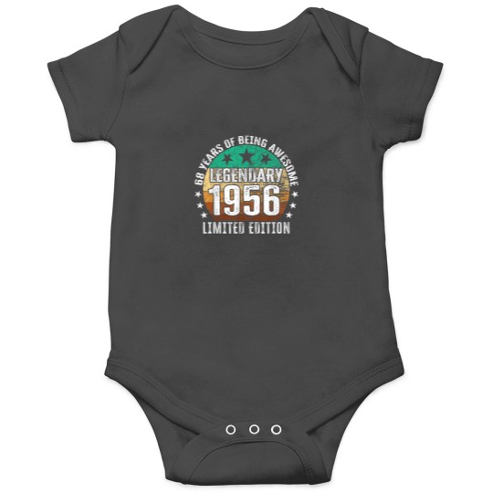 Discover 68th Birthday Limited Edition Born in 1956 Onesies