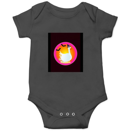Discover HALLOWEEN ANIMALS DUCKS Graphic Onesies