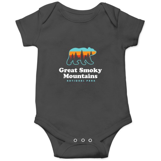 Discover Great Smoky Mountains Bear Great Smoky Mountains Onesies