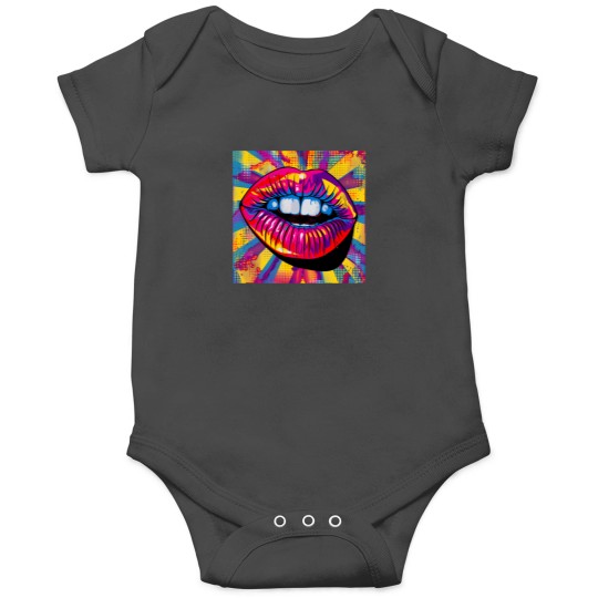 Discover Lips 80'S 1 Onesies