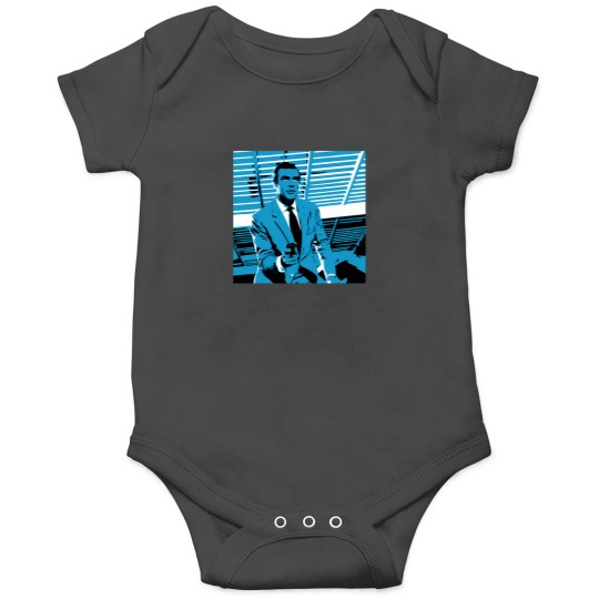 Discover Secret Agent  Sixties Illustration Mi6 British Spy Onesies