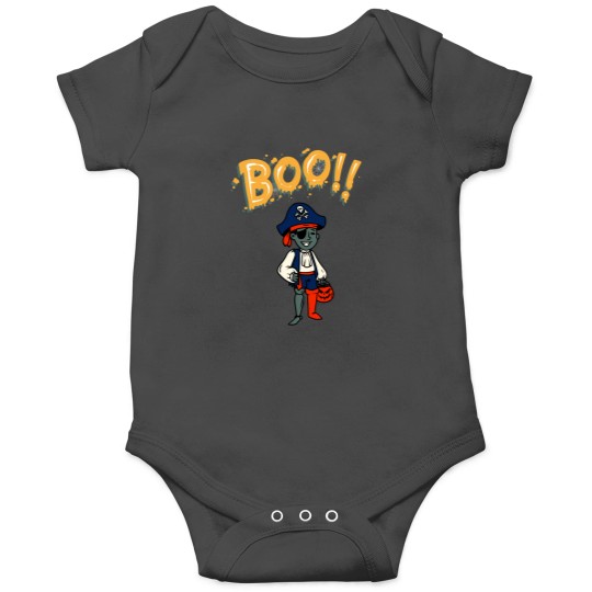 Discover Cute Halloween Spooky Pirate Onesies