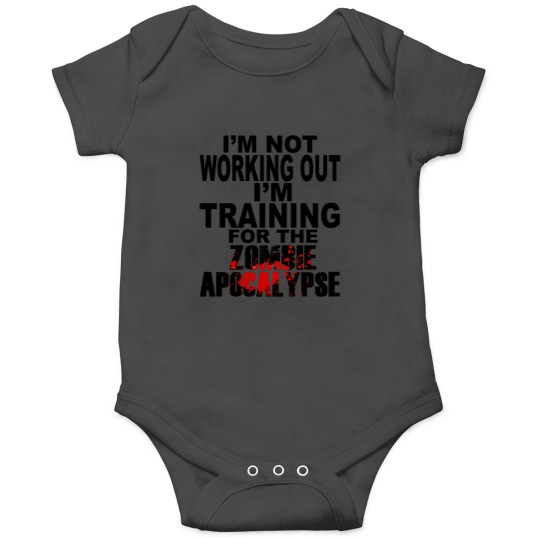 Discover Training For The Zombie Apocalypse Onesies