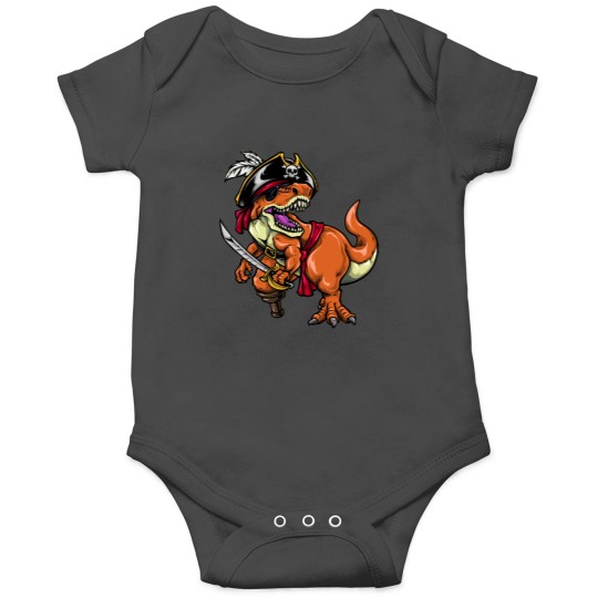 Discover Pirate Dino Dinosaur Pirate Halloween Onesies