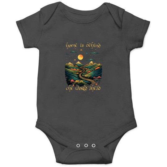 Discover Home is Behind - the World Ahead - Start Night - Fantasy Onesies
